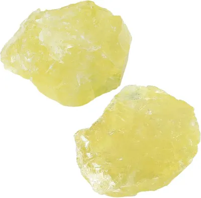 Produktbild von Citrin Kristall Rohstein 2 Stück 100% Natursteine
