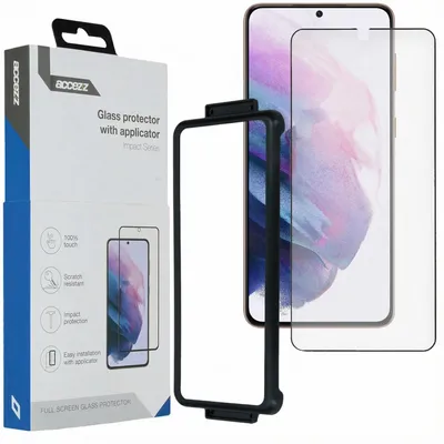 Imagen del producto de Protector de pantalla de vidrio + aplicador para Samsung Galaxy S21 Plus