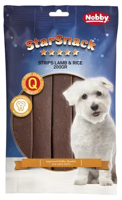 Produktbild von StarSnack Strips "Lamb & Rice"