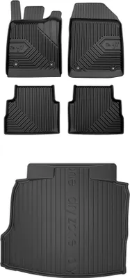 Produktbild von FROGUM Gummimatten Auto Fußmatten + Kofferraummatte für Opel Vectra C 2002-2008
