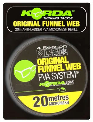 Produktbild von Korda Funnel Web HEXMESH 20m Refill - 20m PVA Netzschlauch