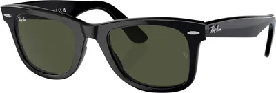 Produktbild von Ray-Ban Uni Sonnenbrille Original Wayfarer, (Gelstell: Schwarz, Gläser: Grün Klassisch 901/58), Large (Herstellergröße: 54)