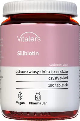 Immagine prodotto di Silibiotina Vitaler – 180 compresse, vegana, integratore per 6 mesi, senza conservanti, composizione pura