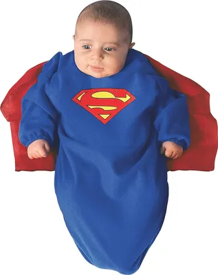 Produktbild von Baby Strampelsack Superman Cape Strampler Kleinkind Kind Babybekleidung Babykostüm Nachtzeug Schlafanzug Schlafsack