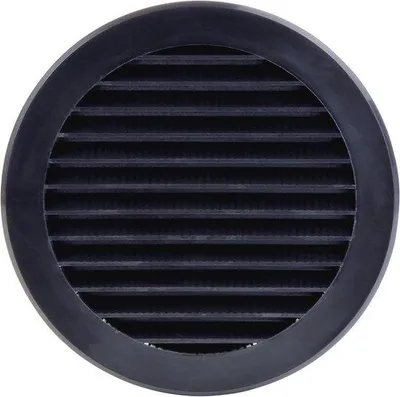 Produktbild von Runder Lüftungsgitter, Durchmesser 125 mm – Kunststoff-Lüftungslösung