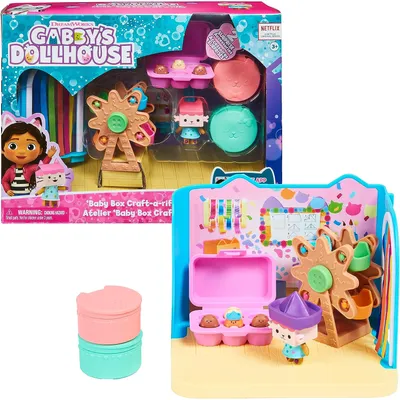 Obrázok produktu pre Spin Master Gabby's Dollhouse Deluxe Room - Craft-a-riffic Room, pozadie
