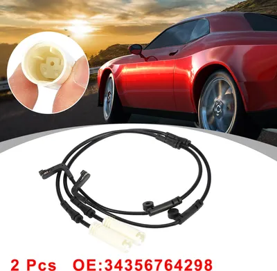 Image de 2pcs Automobile Devant Plaquette Frein Capteur Usure 34356764298 34356776421