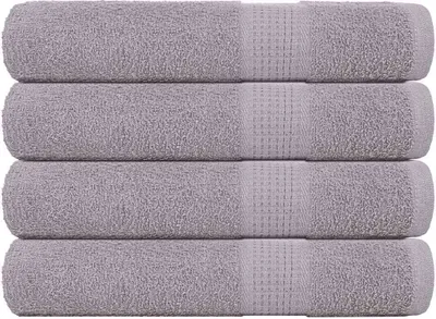 Produktbild von Saunatücher FROGN 4 Stk. Grau 80x200 cm 360 g/m²