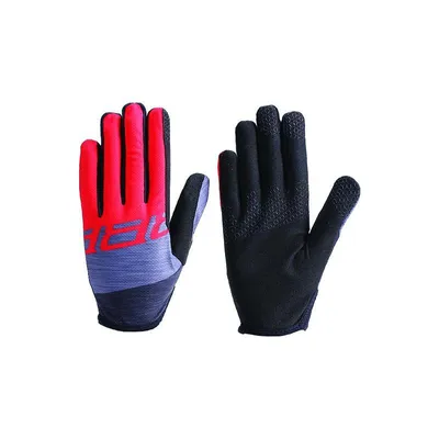 Produktbild von BBB BBW-54 LiteZone Handschuhe – grau/rot größe L