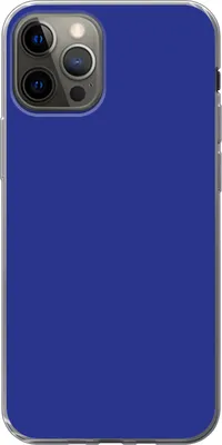 Produktbild von MuchoWow® Handyhülle Schutzhülle Hülle für Telefoonhoesje iPhone 13 Pro Blau - Einfarbig - Dunkelblau Silikon Softcase Handy Hülle - Handy-Tasche