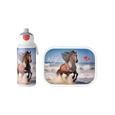 Produktbild von Mepal CAMPUS Lunchset Wild Horse 2-teilig