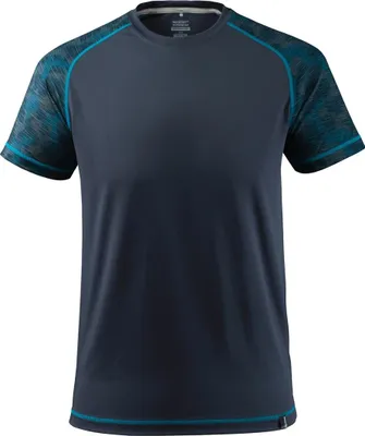 Immagine prodotto di Maglietta con mascotte, manica corta, nero-blu, taglia 2XL