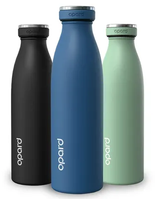 Immagine prodotto di Borraccia termica in acciaio inossidabile, capacità 500 ml, colore blu, mantiene le bevande fredde per 36 ore e calde per 12 ore, a prova di perdite