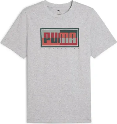 Produktbild von Puma Graphics Box Kurzarm-t-shirt Grau XS Herren,Damen Grau XS