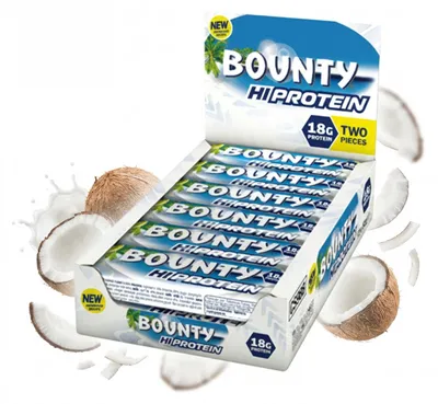 Produktbild von Bounty High Protein Bar (12x52g)