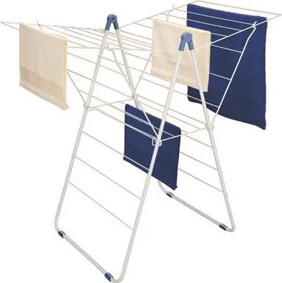 Image de Metaltex Vento 20 Droogrek 58x111x109 cm Grijs/Blauw