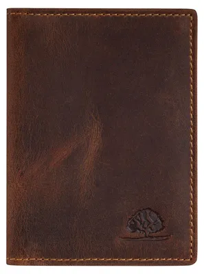 Immagine prodotto di GREENBURRY Pelle caso di identificazione Vintage Document Case Brown marrone