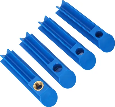 Image de adaptateur 4 pièces pour nettoyeur de rinçage d'injecteur de carburant, kit d'outils de nettoyage universel pour voiture et moto