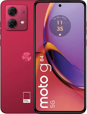 Produktbild von Motorola Moto G84 5G, 16,5 cm (6.5"), 8 GB, 256 GB, 50 MP, Android 13, Rot