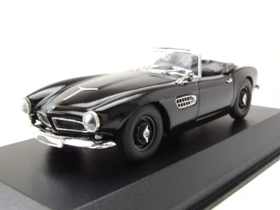 Produktbild von Maxichamps 940022511 BMW 507 Cabrio 1957 schwarz 1:43