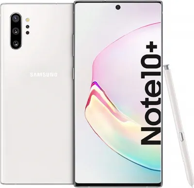 Produktbild von Samsung Galaxy Note 10+-weiss-4G