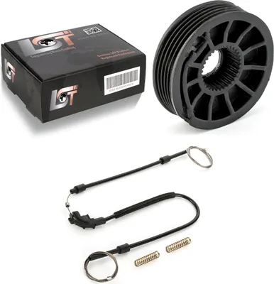 Produktbild von Fensterheber Reparatursatz Set Seilzug Rolle VL für MERCEDES ATEGO AXOR 98-04