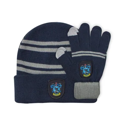 Zdjęcie produktu dla Harry Potter Zestaw czapka i rękawiczki dla dzieci Ravenclaw
