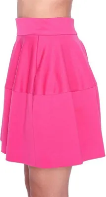 Immagine prodotto di Gonna da donna mini gonna con tasche; Rosa/S/36