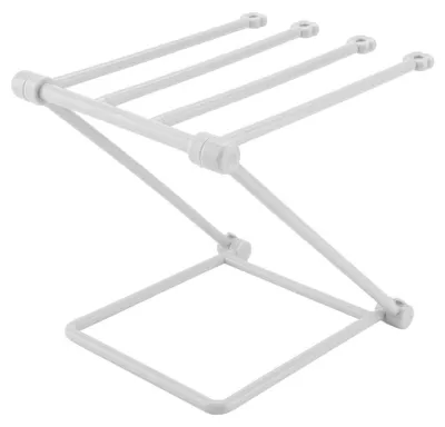 Geschirrtuchhalter, klappbar, Kunststoff, grau, 20x16x25,5 cm