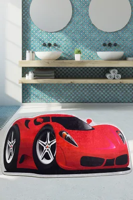 Image de Mijolnir, Carcar- CHL5195, multicolore, tapis de bain, 700 g/m², 100 % POLYESTER