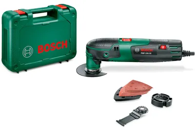 Image de Outil multifonction BOSCH PMF 220 CE - 220W - Avec coffret d'accessoires - 0603102000