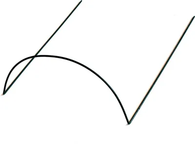 Produktbild von TrendLine Strauchstütze 61cm grün 20 x 10 x 61 cm