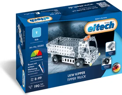 Produktbild von eitech Metallbaukasten 00280 - LKW Kipper