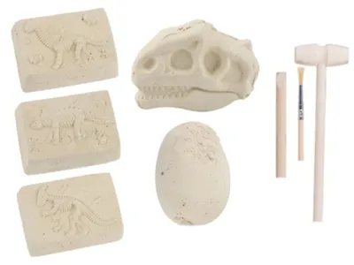Immagine prodotto di Kruzzel 26771 Set per piccoli archeologi - scavi di dinosauri 5 in 1