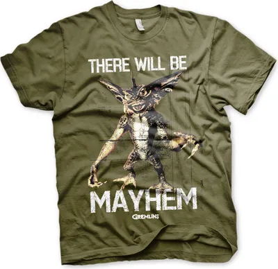 Produktbild von There Will Be Mayhem T-Shirt - Small - Olive