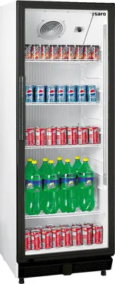 Zdjęcie produktu dla Saro GTK 230, Chłodziarka do napojów, Wolnostojący, Czarny, Biały, Stal, Prawy, 230 l