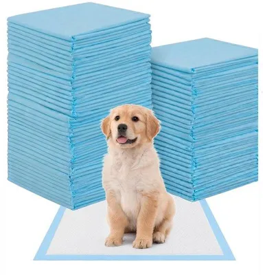 Produktbild von 100 Stück Trainingsmatten für Hunde, 33 x 45 cm