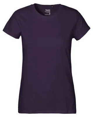 Image de Neutre - T-shirt pour femmes, classique LT3466 (L) (violet)