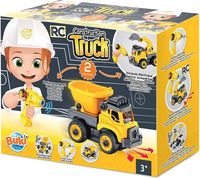 Immagine prodotto di Camion da cantiere Buki RC - Giocattolo telecomandato Mini Sciences
