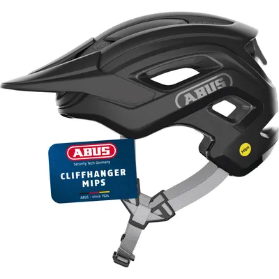 Produktbild von ABUS MTB-Helm Cliffhanger MIPS - Fahrradhelm für anspruchsvolle Trails - mit MIPS Aufprallschutz & großen Lüftungsöffnungen - für Damen und Herren - Schwarz, Größe M
