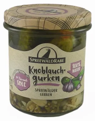 Produktbild von Premium Knoblauchgurken von Spreewald-Rabe (330 g)