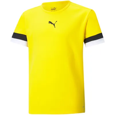 Image de T-shirt de sport enfant Puma Teamrise jaune - 152