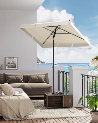 Produktbild von SONGMICS Sonnenschirm 180 x 125 cm UPF 50+ Sonnenschutz