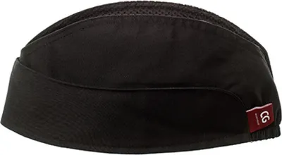 Produktbild von CG Workwear 03310-01 | Crecchio Classic Chef Hat Netzeinsatz oben - Farbe: Black - Größe: One Size