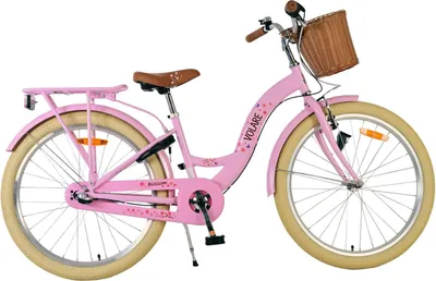 Produktbild von Volare Blossom Kinderfahrrad - Mädchen - 24 Zoll - Rosa - 3 Gänge