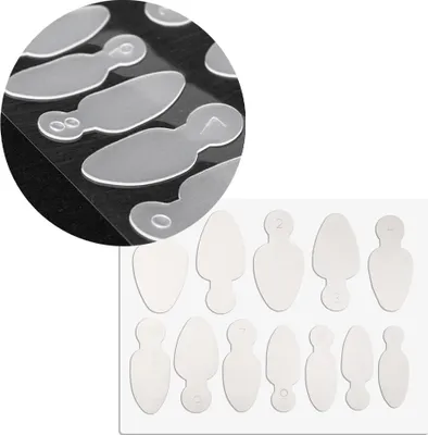 Produktbild von Combo-System Dual-Form Silikonformen für French MollyLac oval 12 Stück