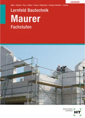 Produktbild von Lösungen zu Lernfeld Bautechnik Maurer
