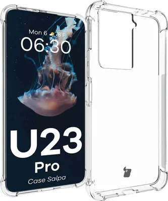 Produktbild von Elastyczne etui Bizon Case Salpa do HTC U23 Pro, przezroczyste