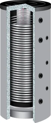 Produktbild von TWL Hochleistungs Hygiene Kombispeicher KEH-500 1 Wärmetauscher Heizung