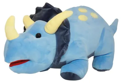 Imagen del producto de JollyPlush, dinosaurio de peluche, Triceratops, 50 cm